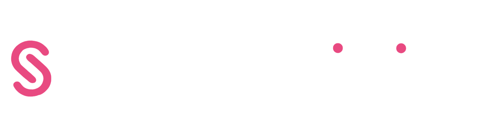 SI Logo Pink and White