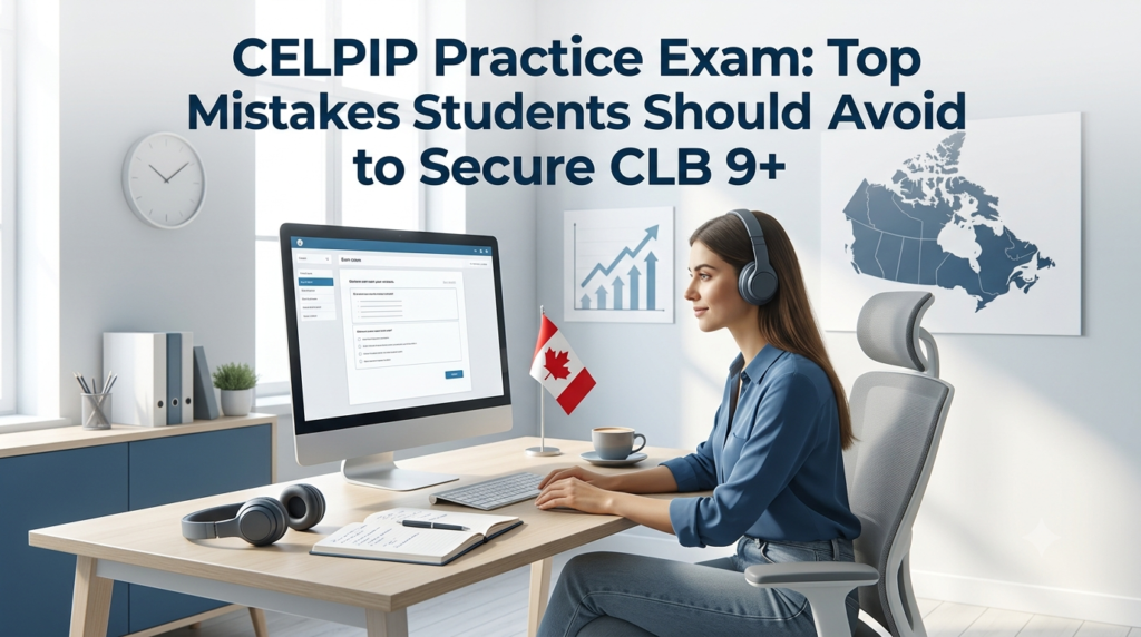 CELPIP Practice Exam: Top Mistakes Students Should Avoid to Secure CLB 9+